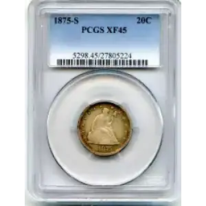 Twenty Cent Pieces-Liberty Seated 1875-1878 (3)