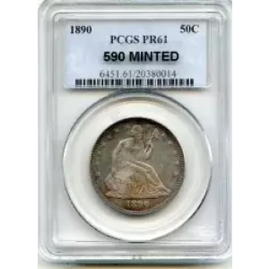 Half Dollars---Liberty Seated 1839-1891 -Silver- 0.5 Dollar (3)