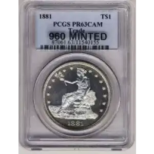 Trade Dollars---Trade Dollars 1873-1885 -Silver- 1 Dollar (3)