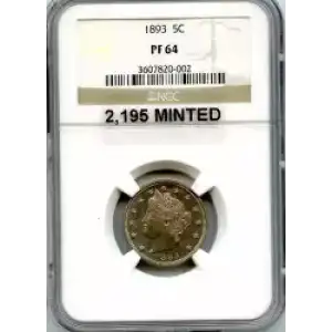 Nickel Five Cent Pieces-Liberty Head 1883-1913 (3)