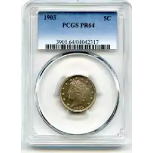 Nickel Five Cent Pieces-Liberty Head 1883-1913 (3)