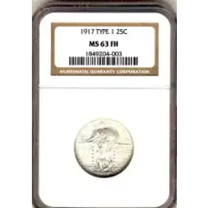 Quarter Dollars---Standing Liberty (3)