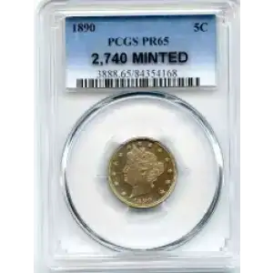 Nickel Five Cent Pieces-Liberty Head 1883-1913 (3)