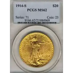 Double Eagles---Saint Gaudens 1907-1933 -Gold- 20 Dollar (3)
