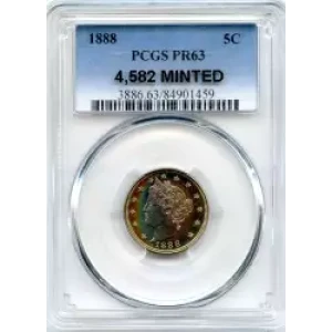 Nickel Five Cent Pieces-Liberty Head 1883-1913 (3)