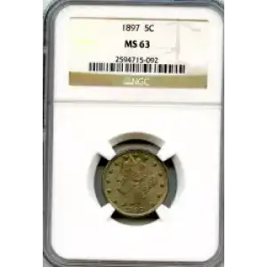 Nickel Five Cent Pieces-Liberty Head 1883-1913 (3)