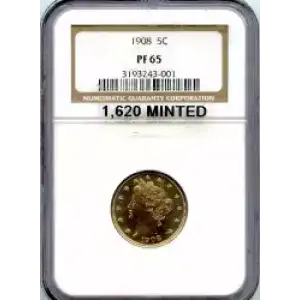 Nickel Five Cent Pieces-Liberty Head 1883-1913 (3)