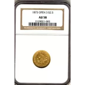 Quarter Eagles---Liberty Head 1840-1907 -Gold- 2.5 Dollar (3)