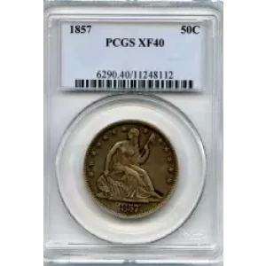 Half Dollars---Liberty Seated 1839-1891 -Silver- 0.5 Dollar (3)