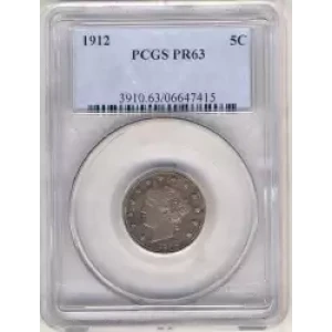 Nickel Five Cent Pieces-Liberty Head 1883-1913 (3)