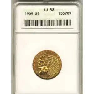 Half Eagles---Indian Head 1908-1929 -Gold- 5 Dollar (3)