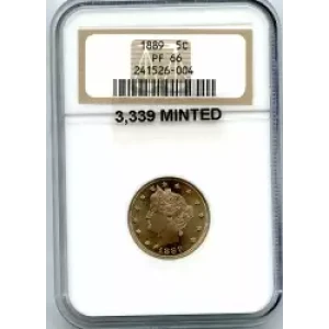 Nickel Five Cent Pieces-Liberty Head 1883-1913 (3)