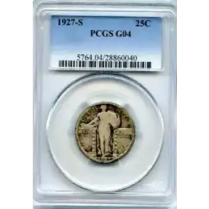 Quarter Dollars---Standing Liberty (3)