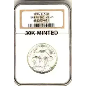 Classic Commemorative Silver--- California Pacific International Exposition 1935-1936-Silver- 0.5 Dollar (3)