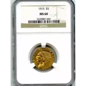 Half Eagles---Indian Head 1908-1929 -Gold- 5 Dollar (3)