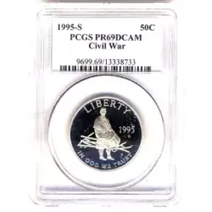 Modern Commemoratives --- Civil War Battlefields Preservation 1995-Copper-Nickel- 0.5 Dollar (3)