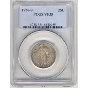Quarter Dollars---Standing Liberty (3)