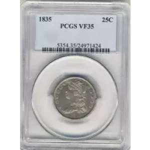 Quarter Dollars---Capped Bust (3)