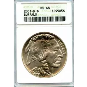 Modern Commemoratives --- American Buffalo Commemorative 2001-Silver- 1 Dollar (3)