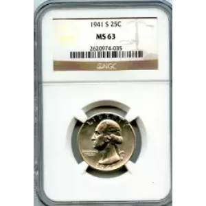 Quarter Dollars-Washington-Silver Coinage (3)