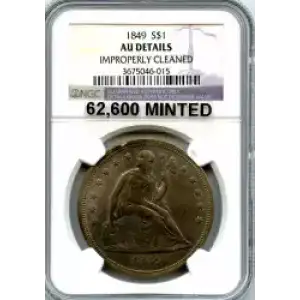 Dollars---Liberty Seated 1840-1873 -Silver- 1 Dollar (3)