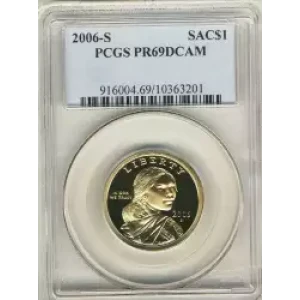 Sacagawea 2000-2017 - Brass Dollar (3)