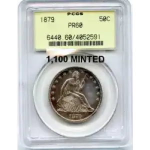 Half Dollars---Liberty Seated 1839-1891 -Silver- 0.5 Dollar (3)