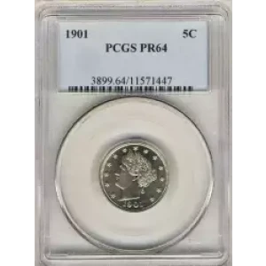 Nickel Five Cent Pieces-Liberty Head 1883-1913 (3)