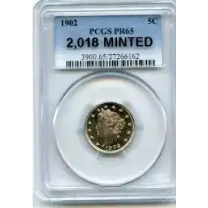 Nickel Five Cent Pieces-Liberty Head 1883-1913 (3)