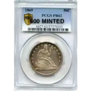 Half Dollars---Liberty Seated 1839-1891 -Silver- 0.5 Dollar (3)