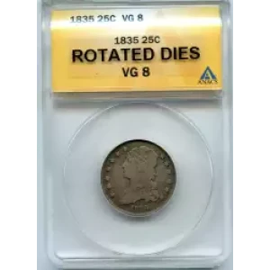 Quarter Dollars---Capped Bust (3)
