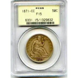 Half Dollars---Liberty Seated 1839-1891 -Silver- 0.5 Dollar (3)