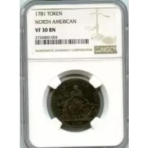 Post Colonial Issues -Private Tokens after Confederation--North American Tokens -copper- 1 Token (3)