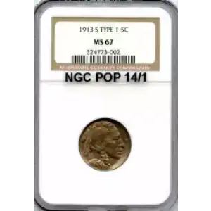 Nickel Five Cent Pieces-Indian Head or Buffalo (3)