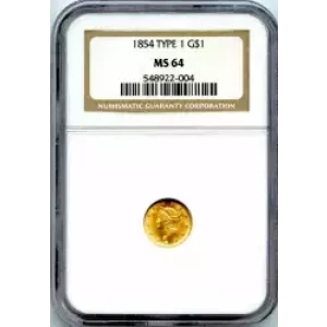 Gold Dollars---Liberty Head 1849-1854 -Gold- 1 Dollar (3)