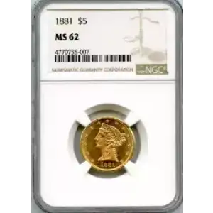 Half Eagles---Liberty Head 1839-1908 -Gold- 5 Dollar (3)