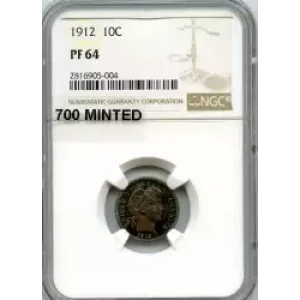 Dimes---Barber or Liberty Head 1892-1916 -Silver- 1 Dime (3)