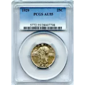 Quarter Dollars---Standing Liberty (3)