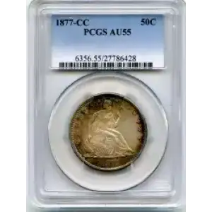 Half Dollars---Liberty Seated 1839-1891 -Silver- 0.5 Dollar (3)