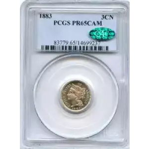 Nickel Three Cent Pieces 1865-1889 (3)