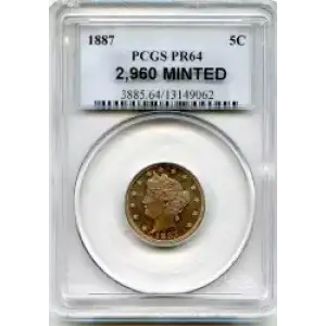 Nickel Five Cent Pieces-Liberty Head 1883-1913 (3)