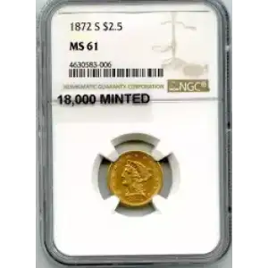 Quarter Eagles---Liberty Head 1840-1907 -Gold- 2.5 Dollar (3)