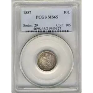 Dimes - Liberty Seated 1837-1891 (3)