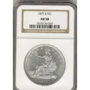 Trade Dollars---Trade Dollars 1873-1885 -Silver- 1 Dollar (3)