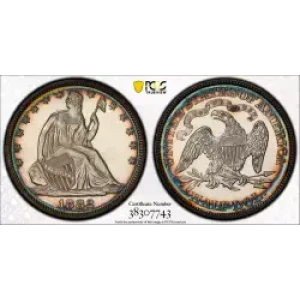 Half Dollars---Liberty Seated 1839-1891 -Silver- 0.5 Dollar (3)