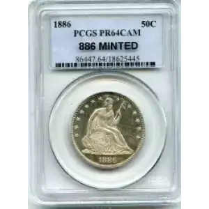 Half Dollars---Liberty Seated 1839-1891 -Silver- 0.5 Dollar (3)