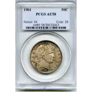 Half Dollars---Barber 1892-1915 -Silver- 0.5 Dollar (3)