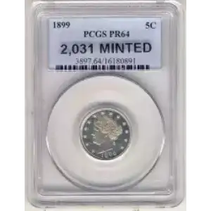 Nickel Five Cent Pieces-Liberty Head 1883-1913 (3)