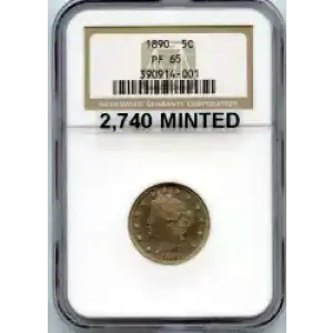 Nickel Five Cent Pieces-Liberty Head 1883-1913 (3)