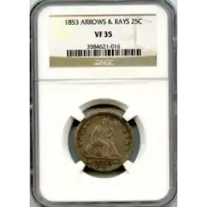 Liberty Seated Quarter Dollar (3)